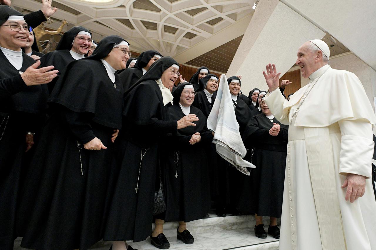 Pope Francis holds weekly general audience at the Vatican