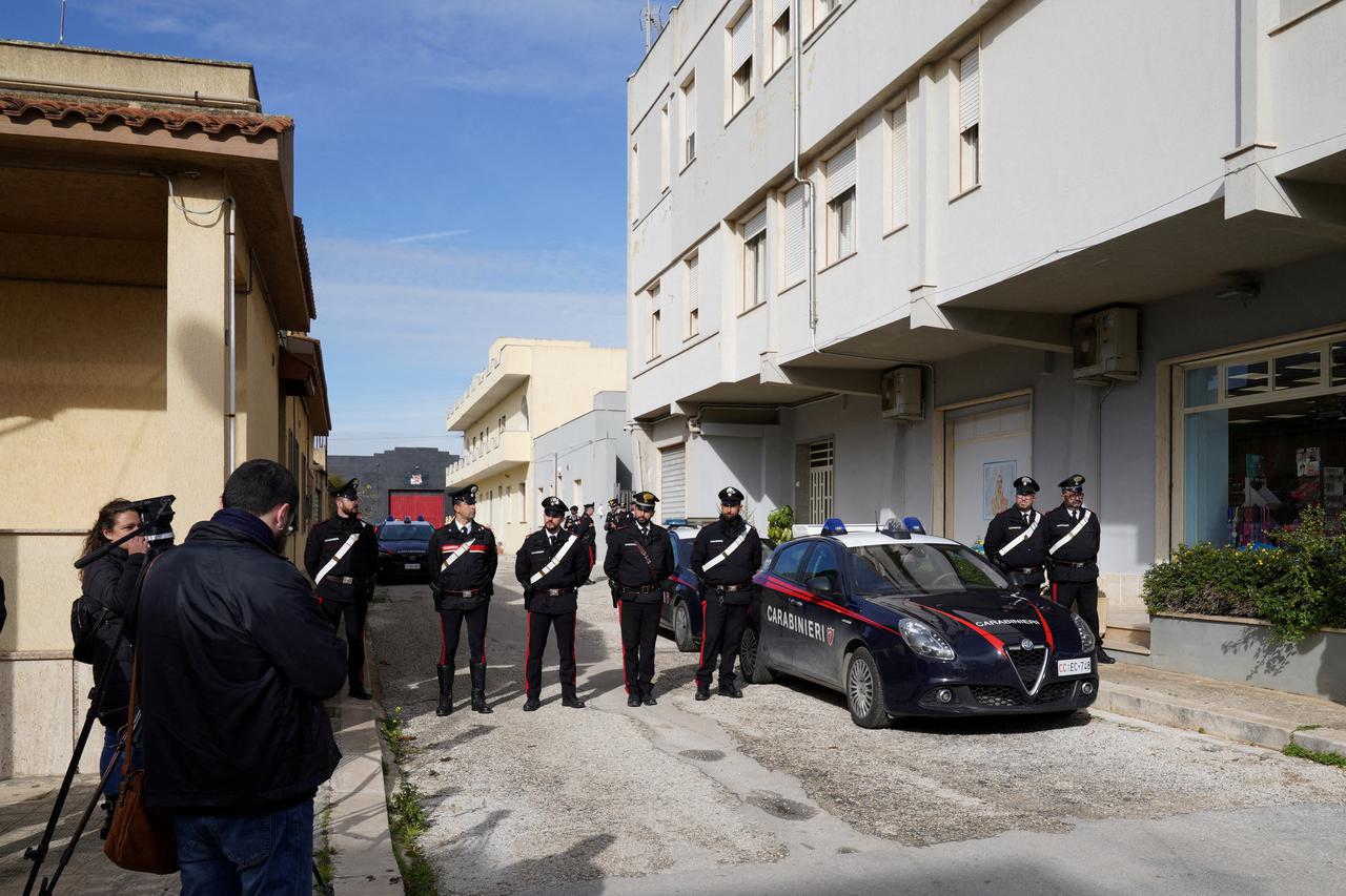 FILE PHOTO: Hideout of Matteo Messina Denaro, Italy's most wanted mafia boss, after he was arrested in Campobello di Mazara