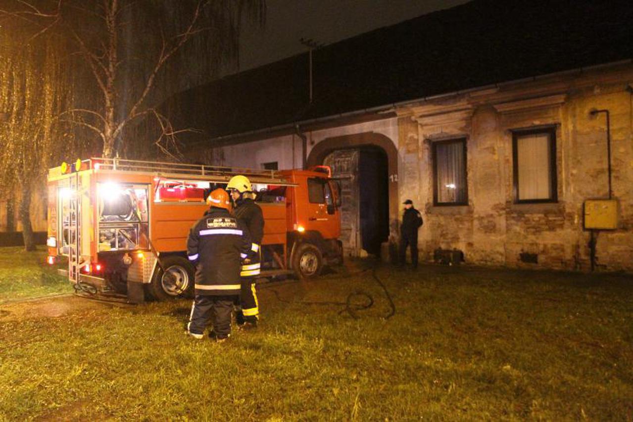 Požar kuće u Osijeku