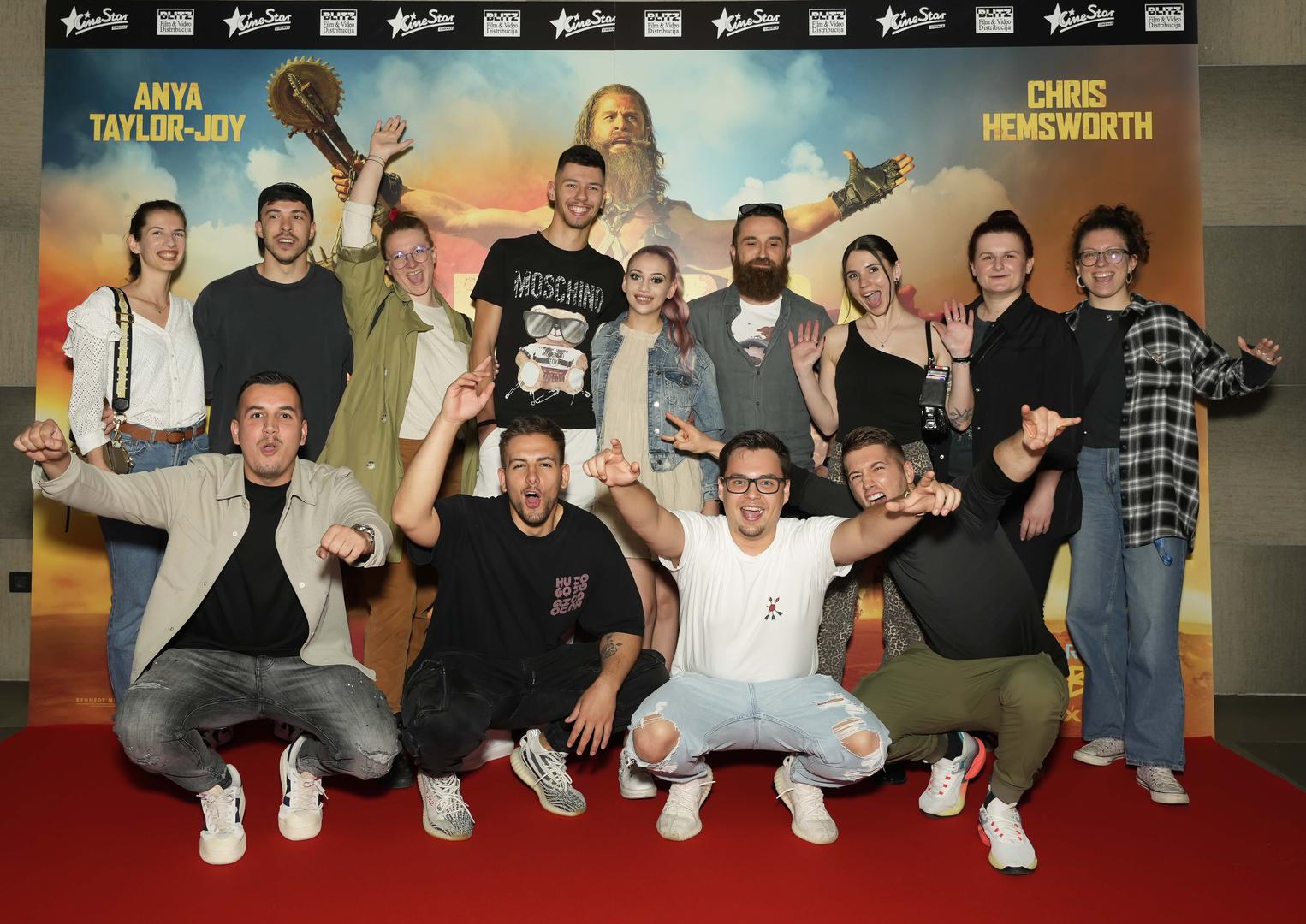 Blitz i CineStar Cinemas u IMAX-u okupili su mnoge ljubitelje spektakularne franšize Mad Max na premijeri neustrašive nove avanture kultnog redatelja Georgea Millera naziva “Furiosa: Pobješnjeli Max Saga”.