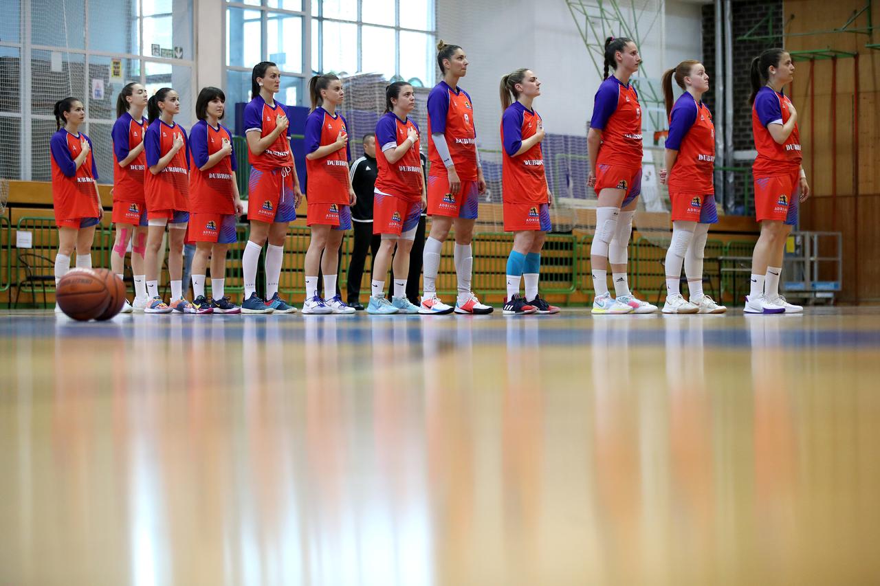 Zagreb: Utakmica završnice doigravanja Premijer ženske lige, Medveščak - Ragusa