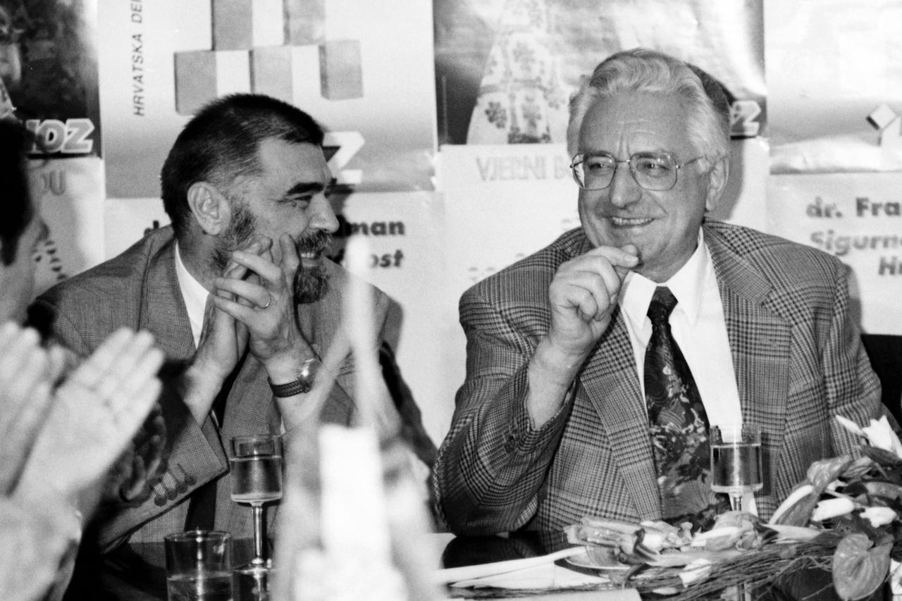 Franjo Tuđman Stjepan Mesić