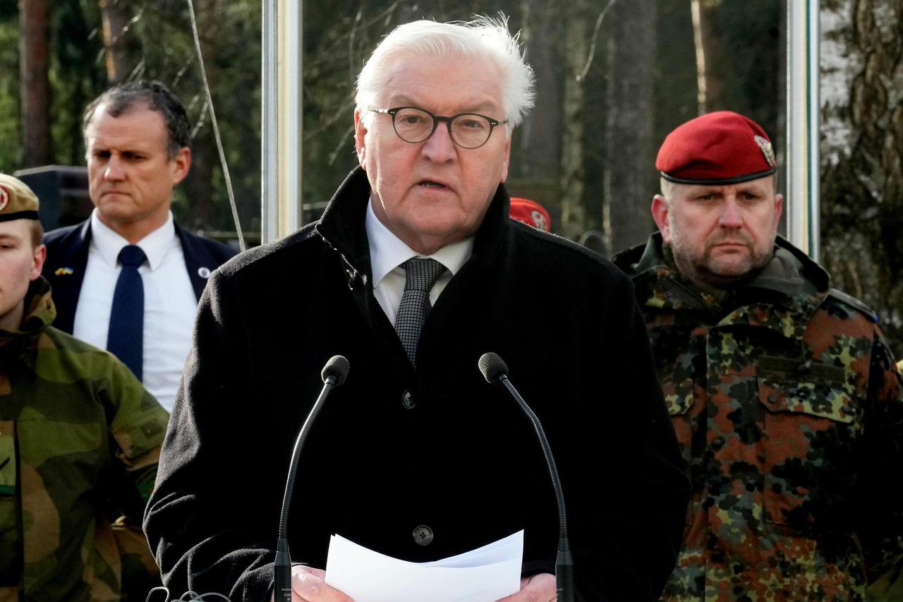 German President Steinmeier visits Lithuania