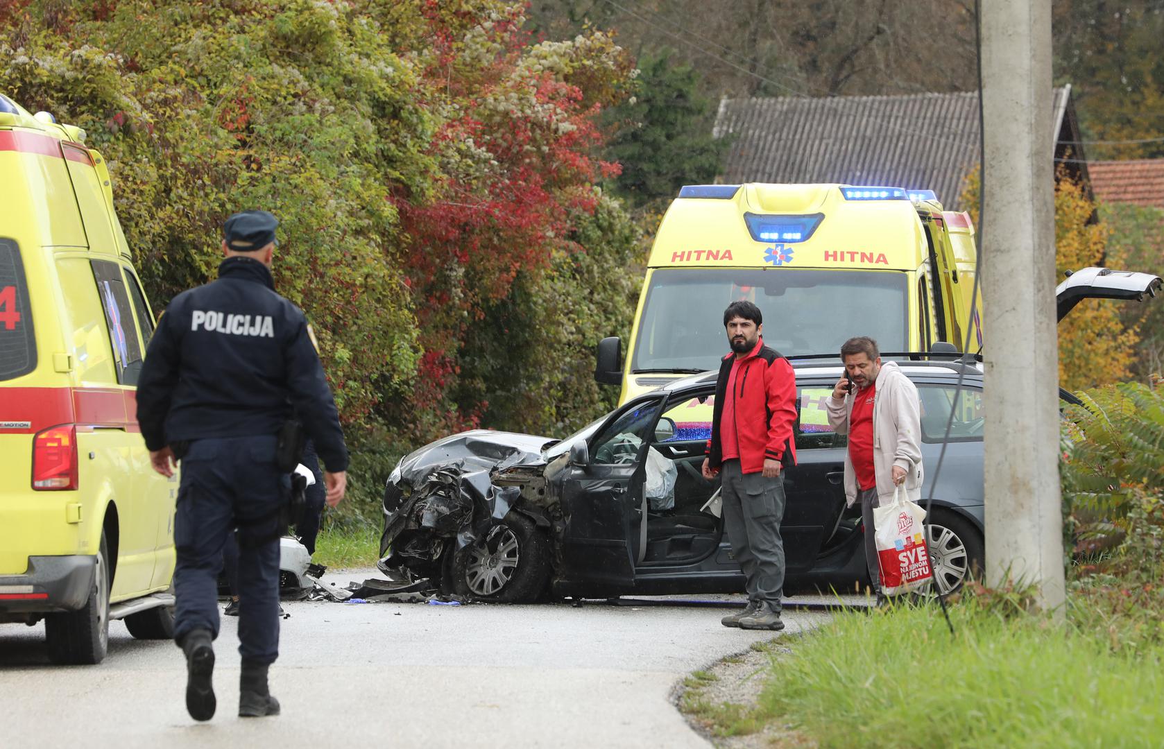 Nesreća se zbila u Bregovitoj ulici, u blizini pružnog prijelaza kod restorana Ribić. 