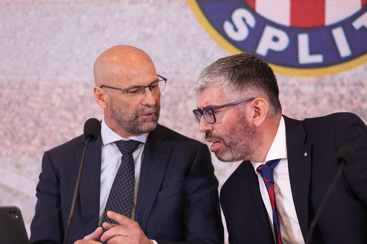 Split: Predstavljanje novog predsjednika Uprave HNK Hajduk Ivana Bilića
