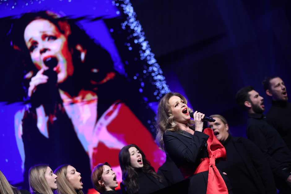 Zagreb: Božićni gala koncert Croatia osiguranja "Croatia povezana pjesmom" u KD Lisinski
