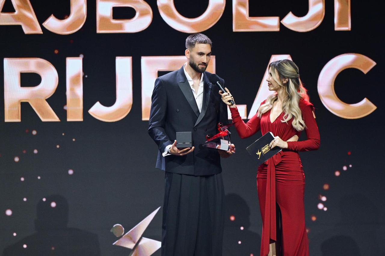 Zagreb: Ceremonija  dodjele  nagrade SuperSport Hrvatske nogometne lige
