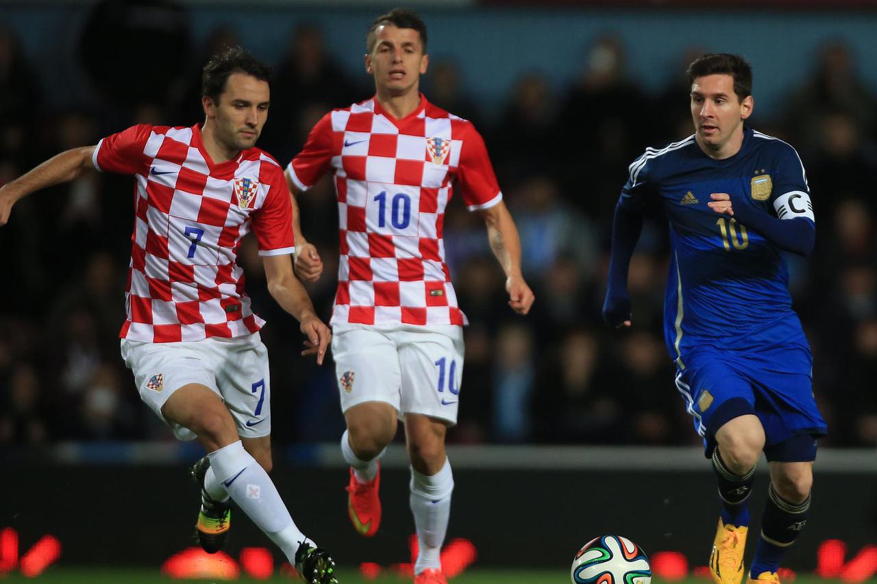 London: Prijateljska utakmica, Argentina - Hrvatska