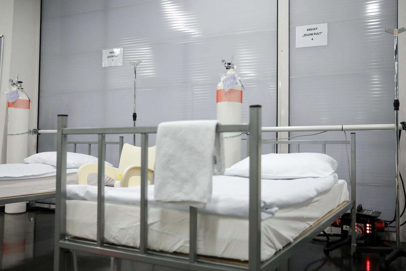 03.11.2020., Zagreb - Predstavljanje operativnog stozera Arene Zagreb za pomoc zdravstvenom sustavu RH u razdoblju COVID-19 pandemije. Photo: Emica Elvedji/PIXSELL