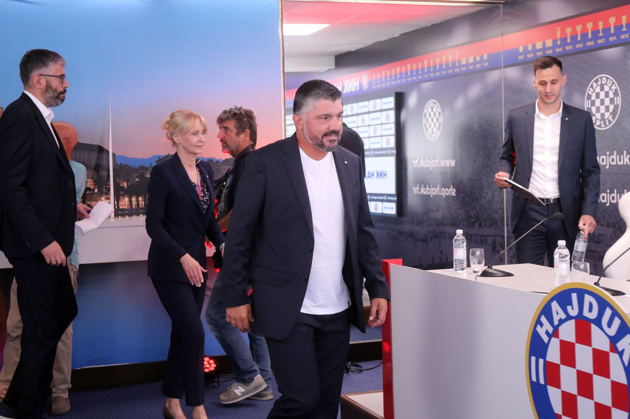 Split: Službeno predstavljen novi trener Hajduka Gennaro Gattuso