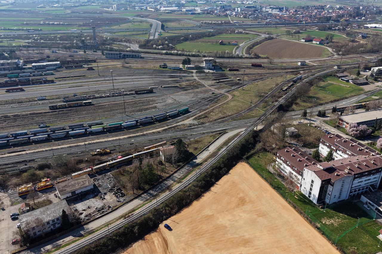 Zagreb: Mjesto na kraju Sarajevske ulice gdje će biti okretište tramvaja i nadvožnjak