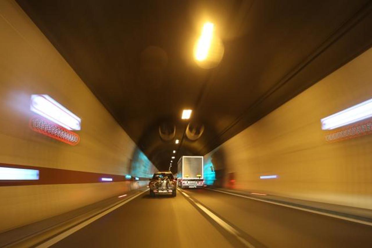 '01.08..2013., Zagreb - Reportaza s autoceste A1 Zagreb - Vrgorac. Tunel Sveti Rok. Photo: Boris Scitar/VLM/PIXSELL'