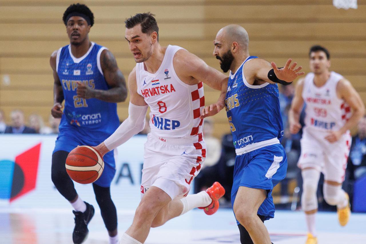 Rijeka: Kvalifikacije za eurobasket 2025, Hrvatska - Cipar