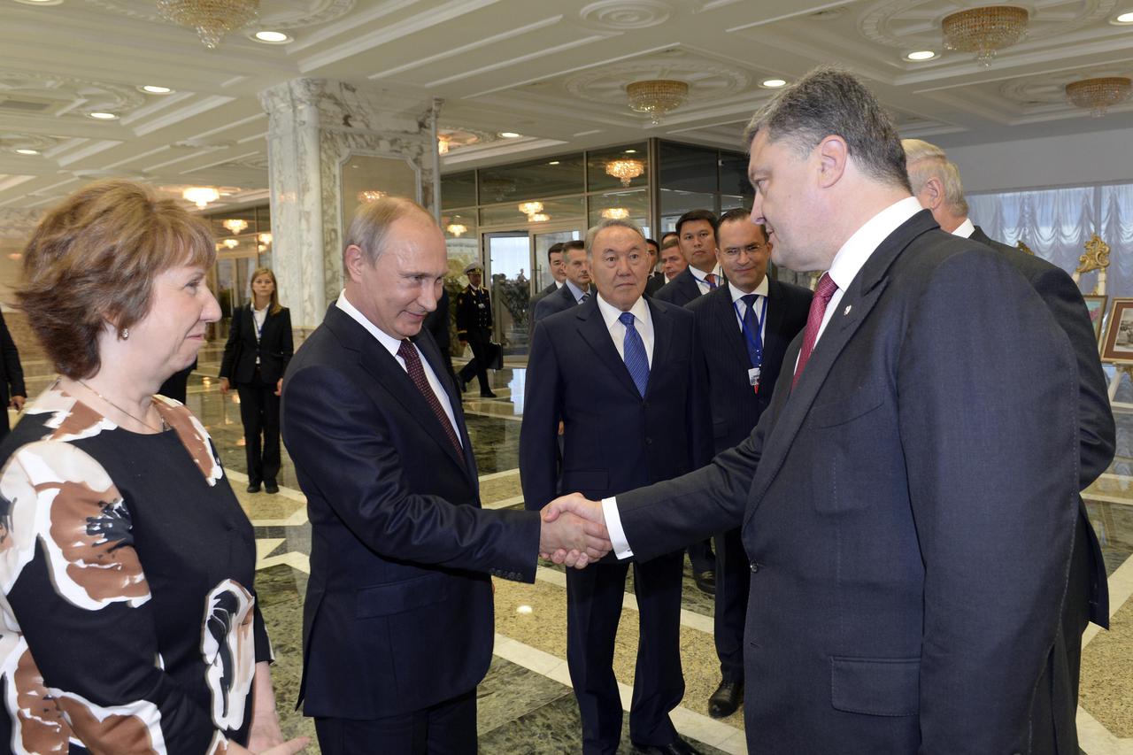 Vladimir Putin,Petar Porošenko