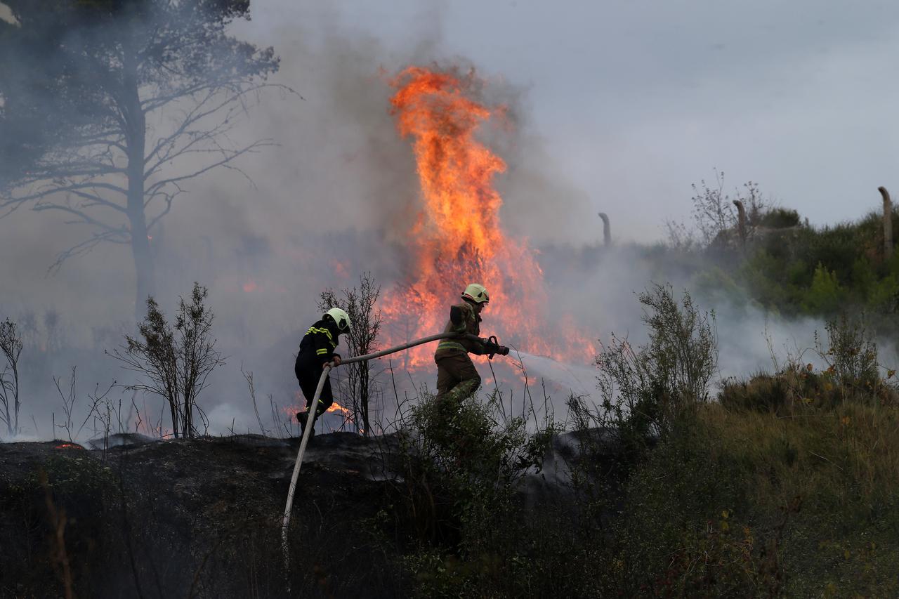 Split: Požar kod City Centra