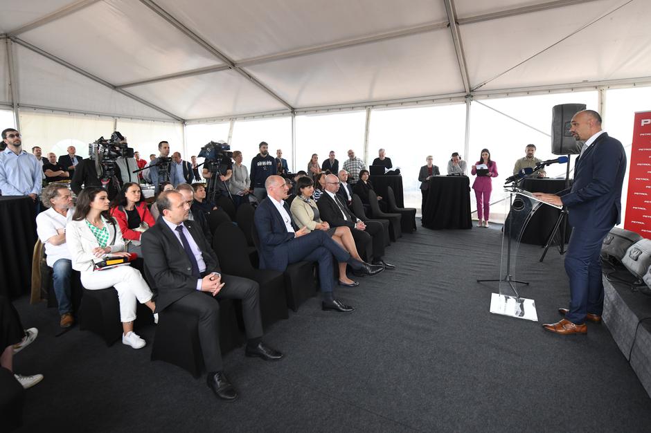 Svečano otvaranje vjetrolektrane Ljubač kod Knina