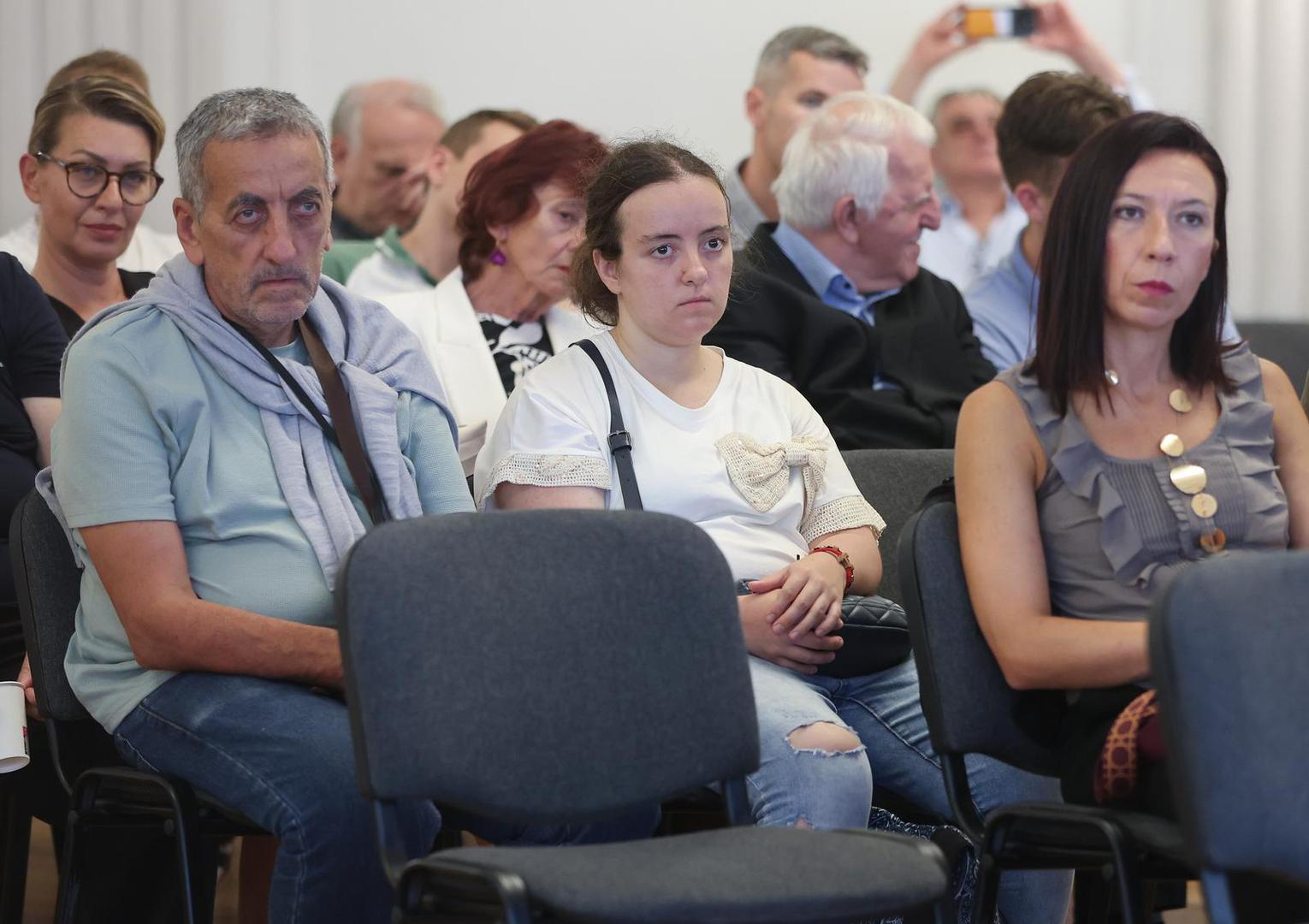 04.09.2025., Zagreb - Novinarski dom. Promocija knjige "Casni suce, znamo se" autorice Suzane Lepan Stefancic. Photo: Sanjin Strukic/PIXSELL