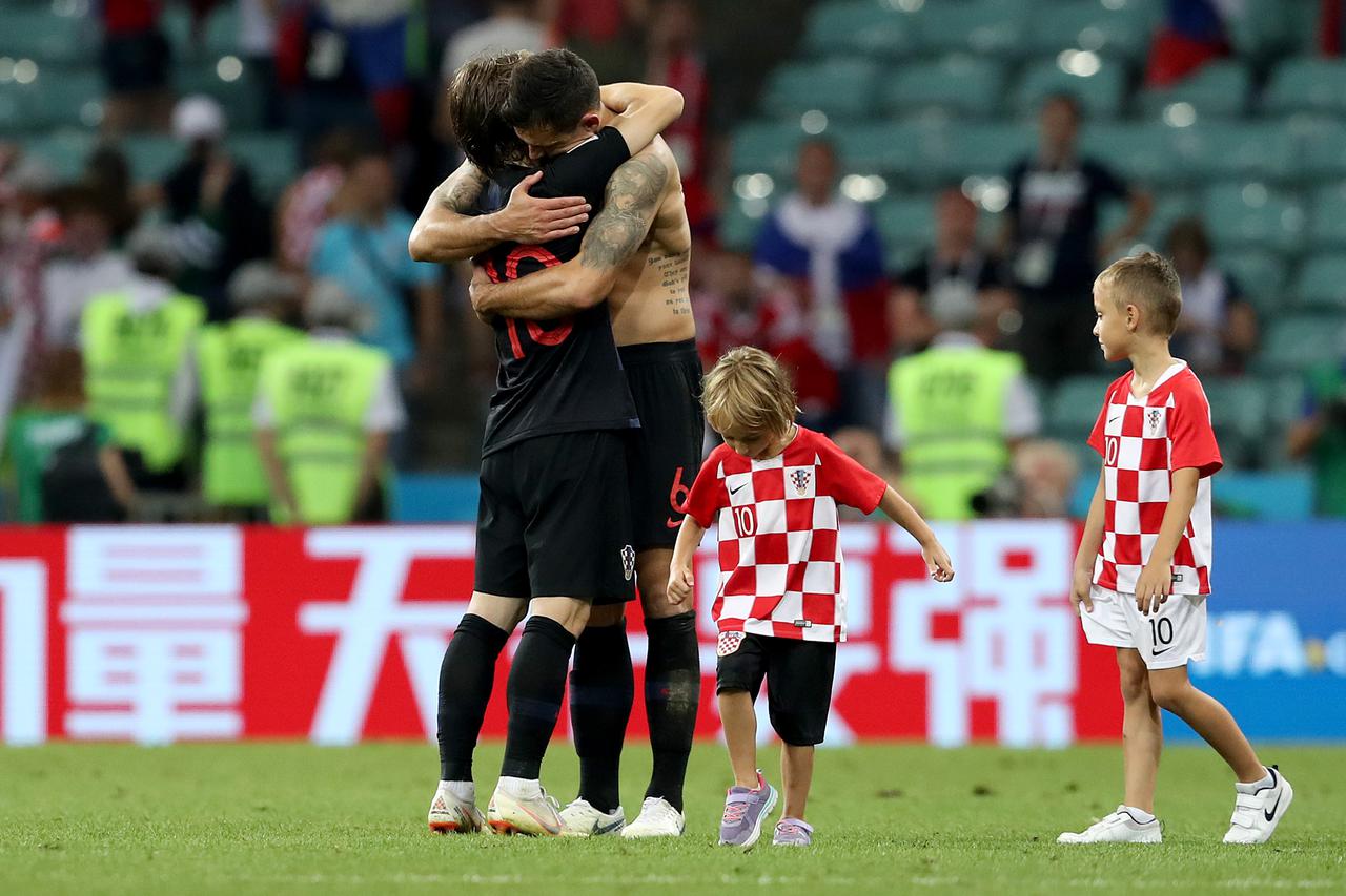 Dejan Lovren i Luka Modrić