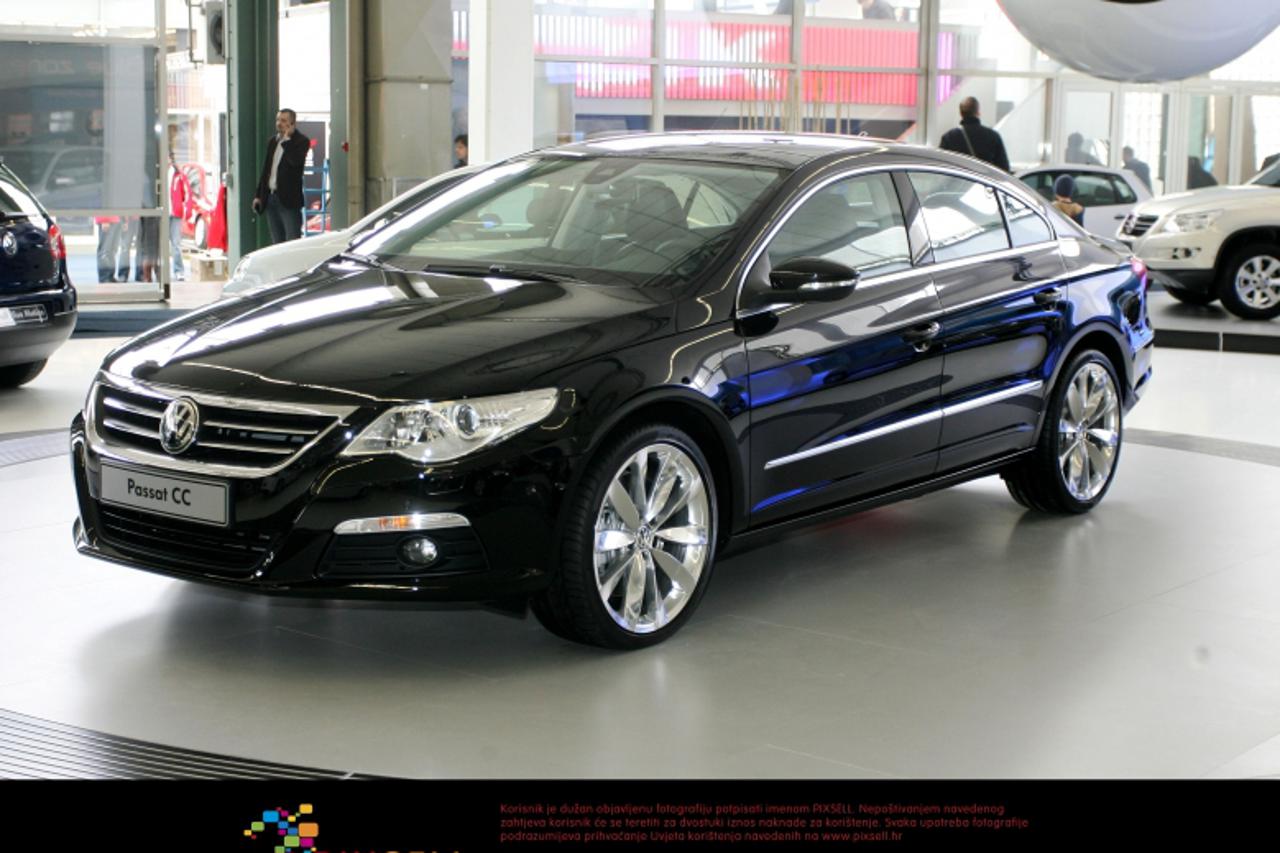 '27.03.2008., Zagreb - Zagreb Auto Show na Zagrebackom velesajmu. VW Passat CC.  Photo: Davor Puklavec/PIXSELL'