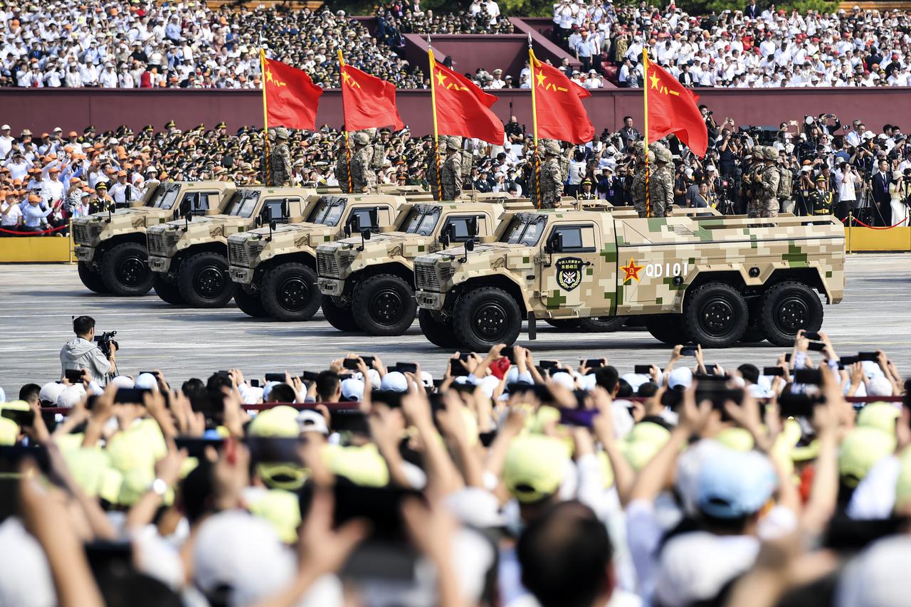 Peking: Vojna parada na trgu Tiananmen u povodu 80. godišnjice japanske predaje u Drugom svjetskom ratu