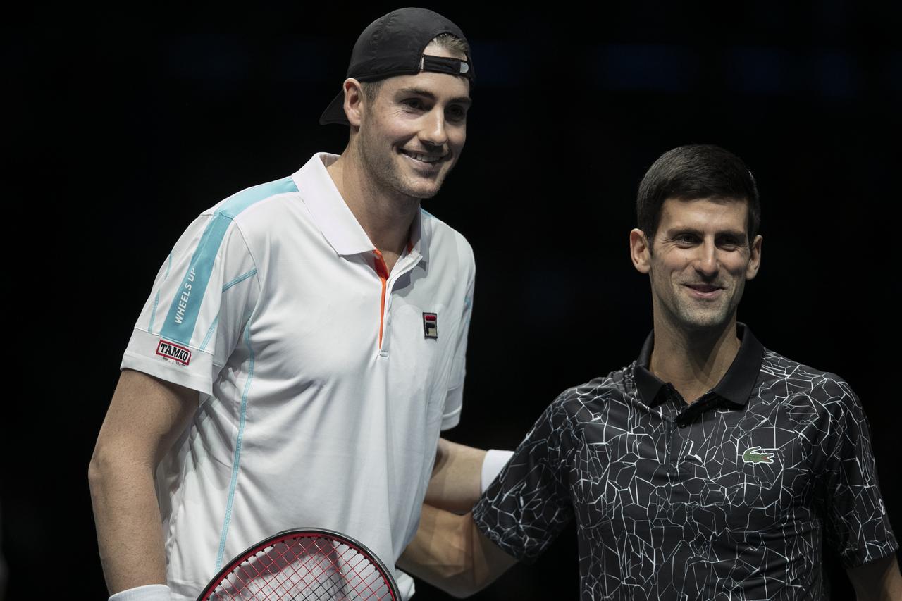 John Isner i Novak Đoković