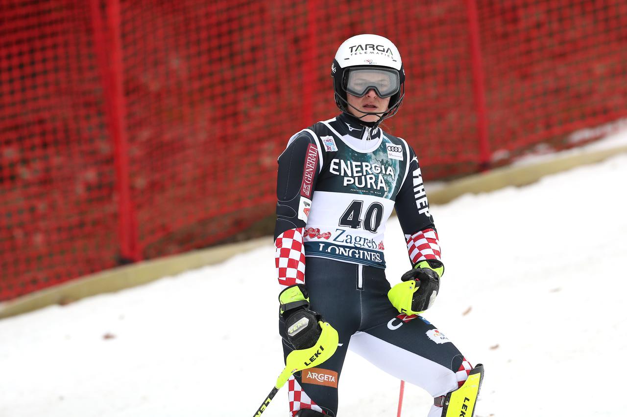 Zagreb: Prva vožnja ženskog slaloma Audi FIS Svjetskog skijaškog kupa