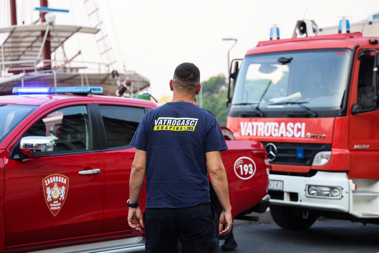 Vatrogasci cijelu noć gasili požar kod Omiša