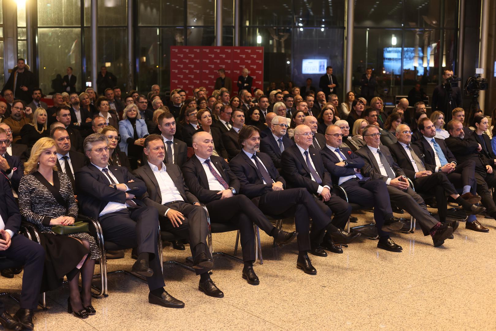 16.01.2023., Zagreb - U Nacionalnoj i sveucilisnoj knjiznici odrzana je promocija 2. dopunjenog izdanja knjige "Diplomatska oluja" Mate Granica. Photo: Boris Scitar/Vecernji list/PIXSELL