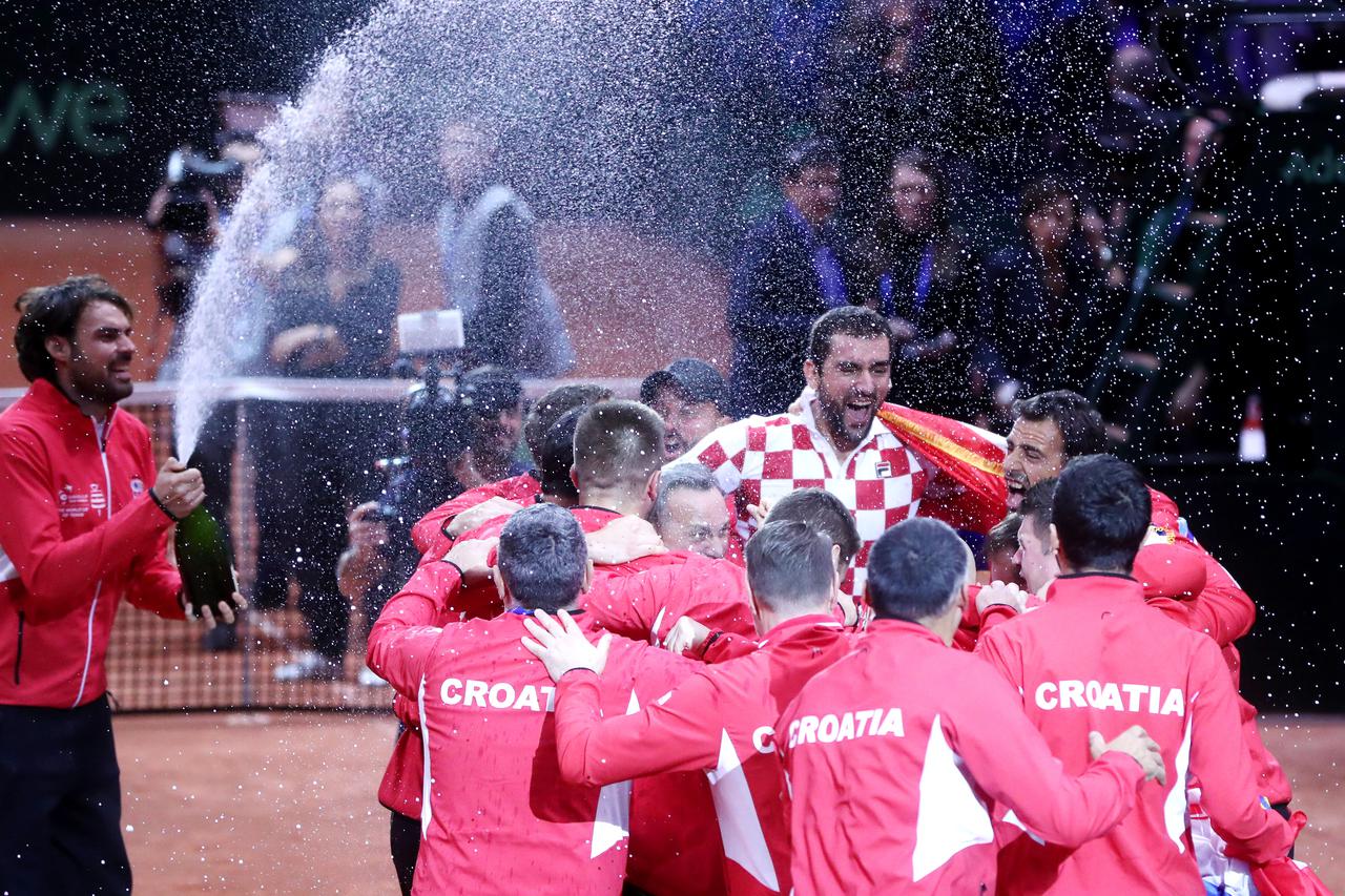 Hrvatska osvojila Davis kup