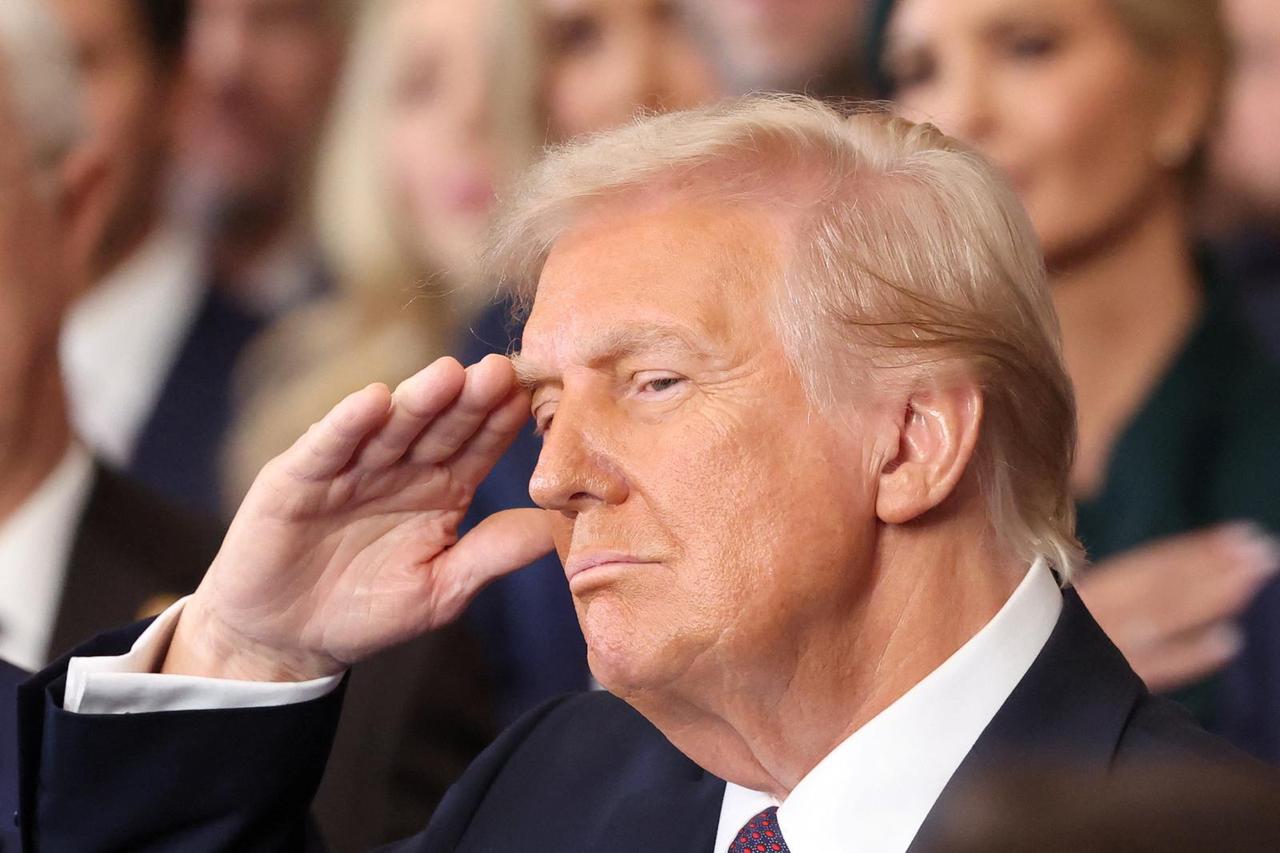 Inauguration ceremony for Trump's second presidential term