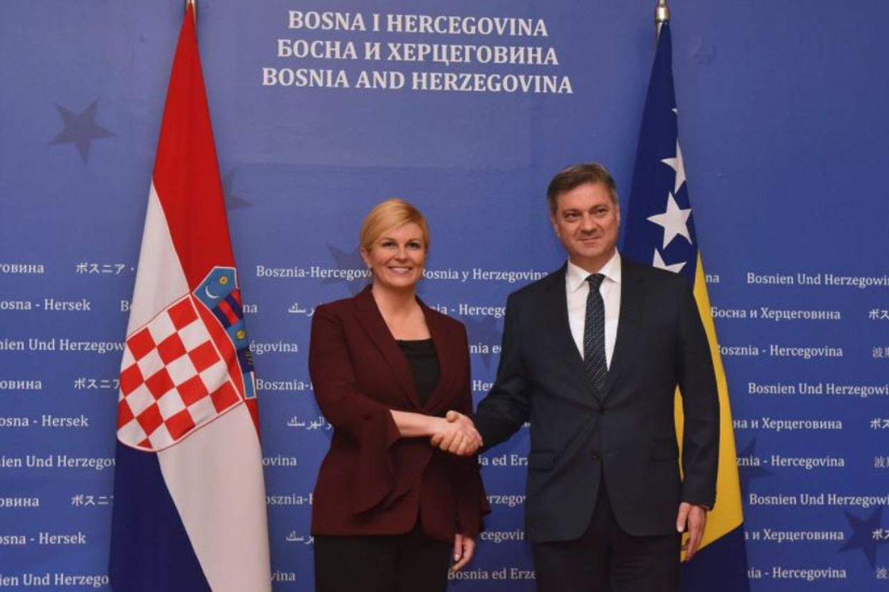 Kolinda Grabar Kitarović i Denis Zvizdić