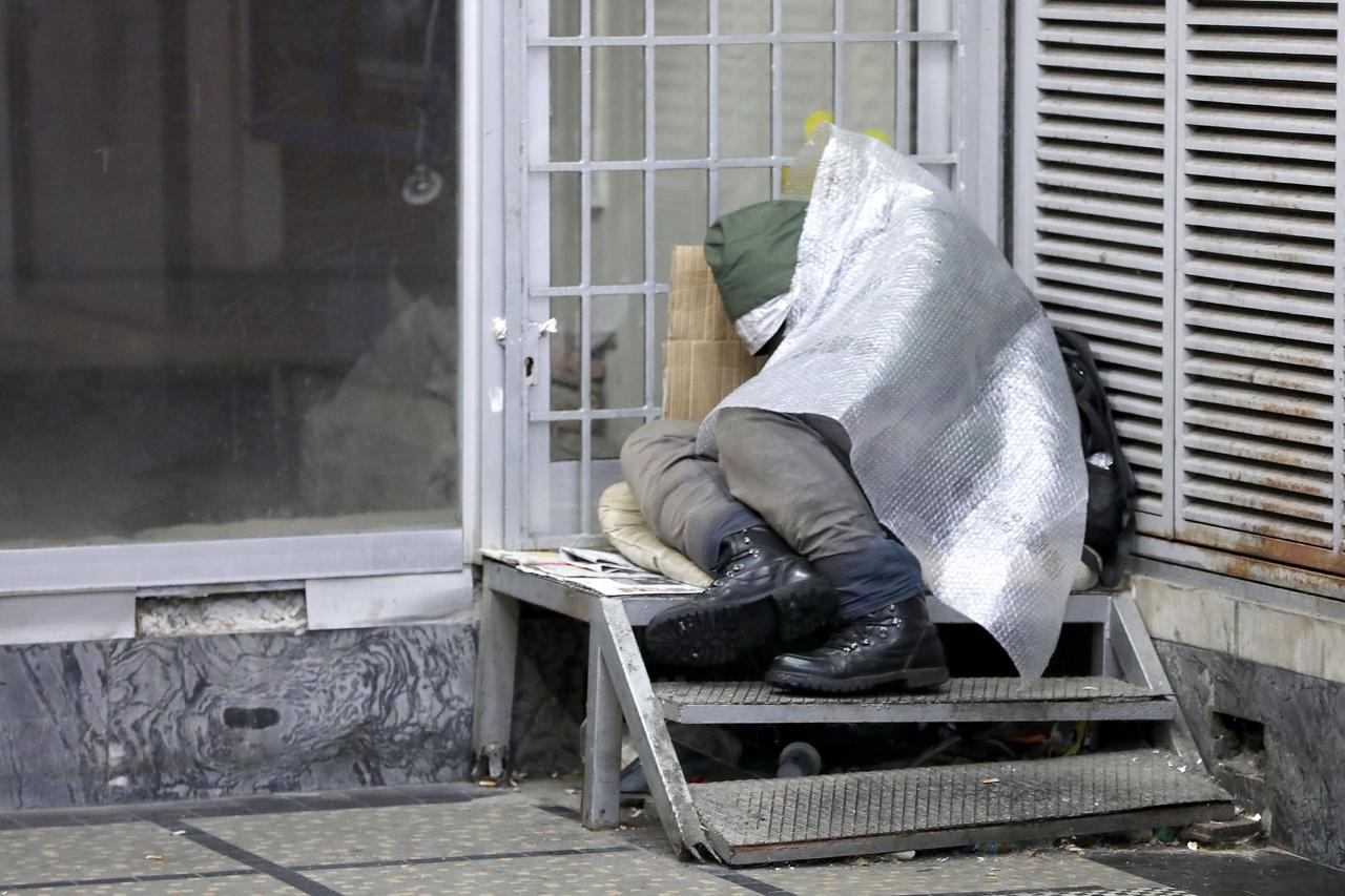 Život beskućnika u Zagrebu