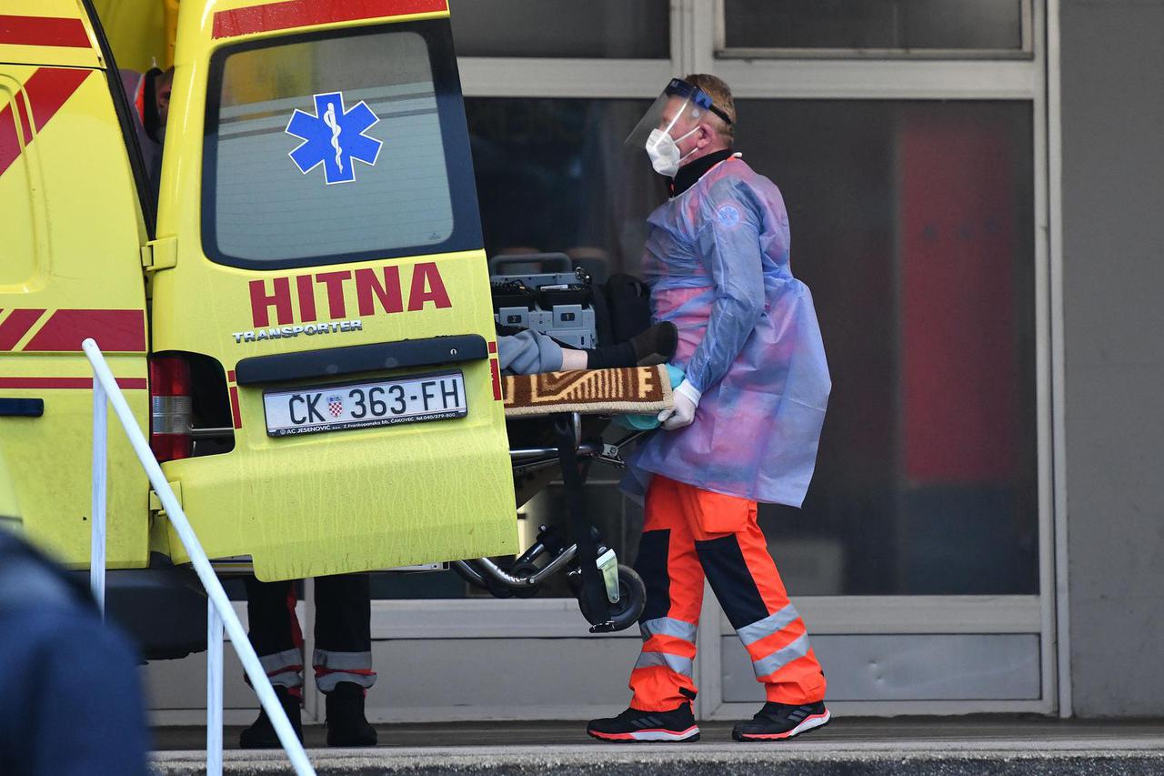 Županijska bolnica Čakovec gdje se liječe COVID-19 pacijenti