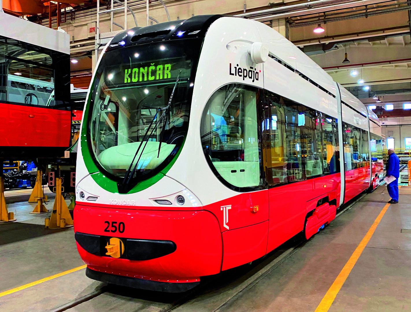 Prvi tramvaj za Latviju