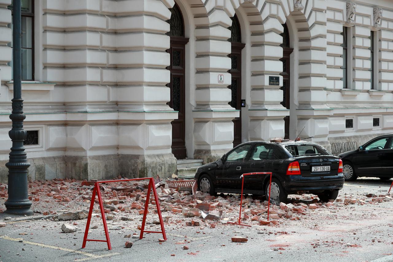 Županijski sud u Zagrebu potres