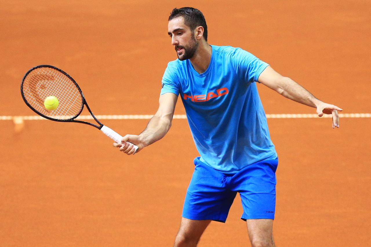 Marin Čilić Trening
