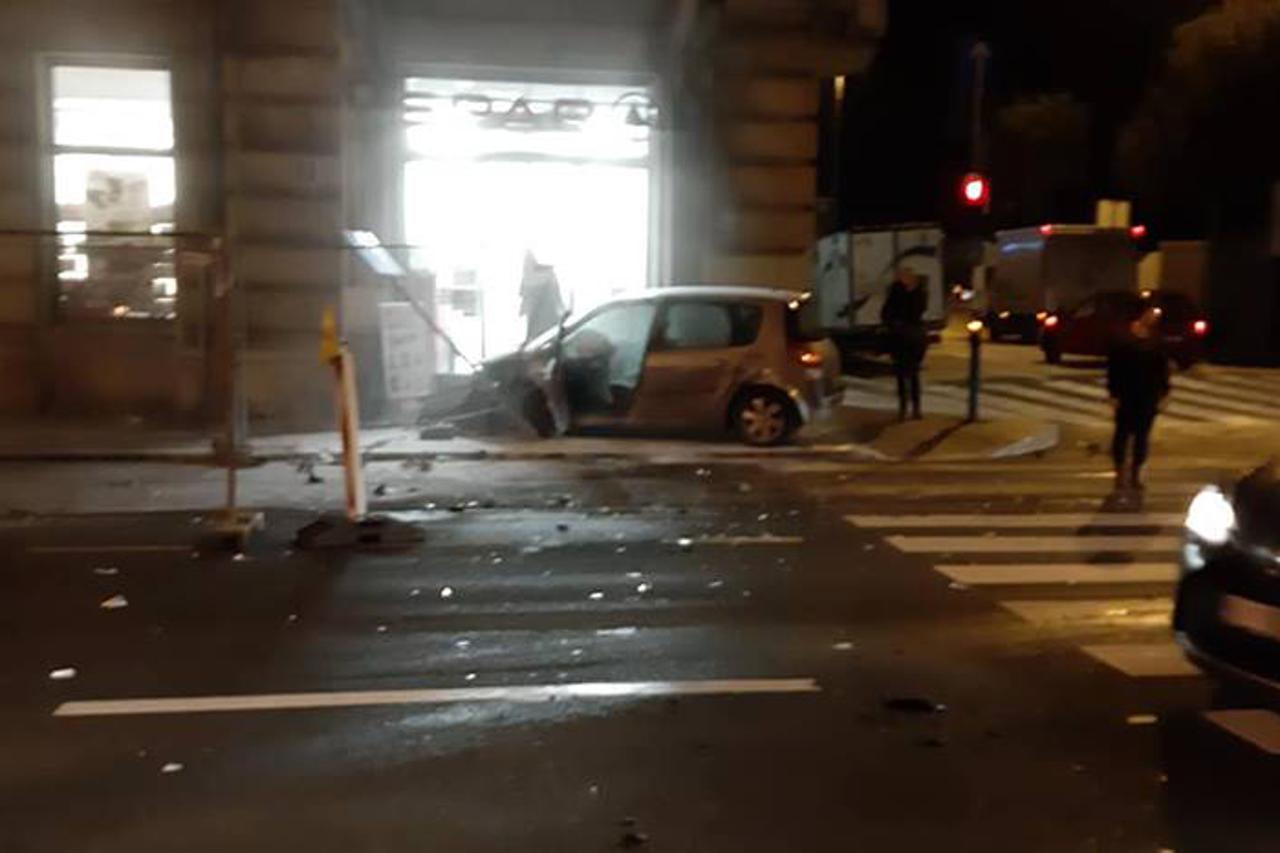 Rijeka: Zabio se u trgovinu