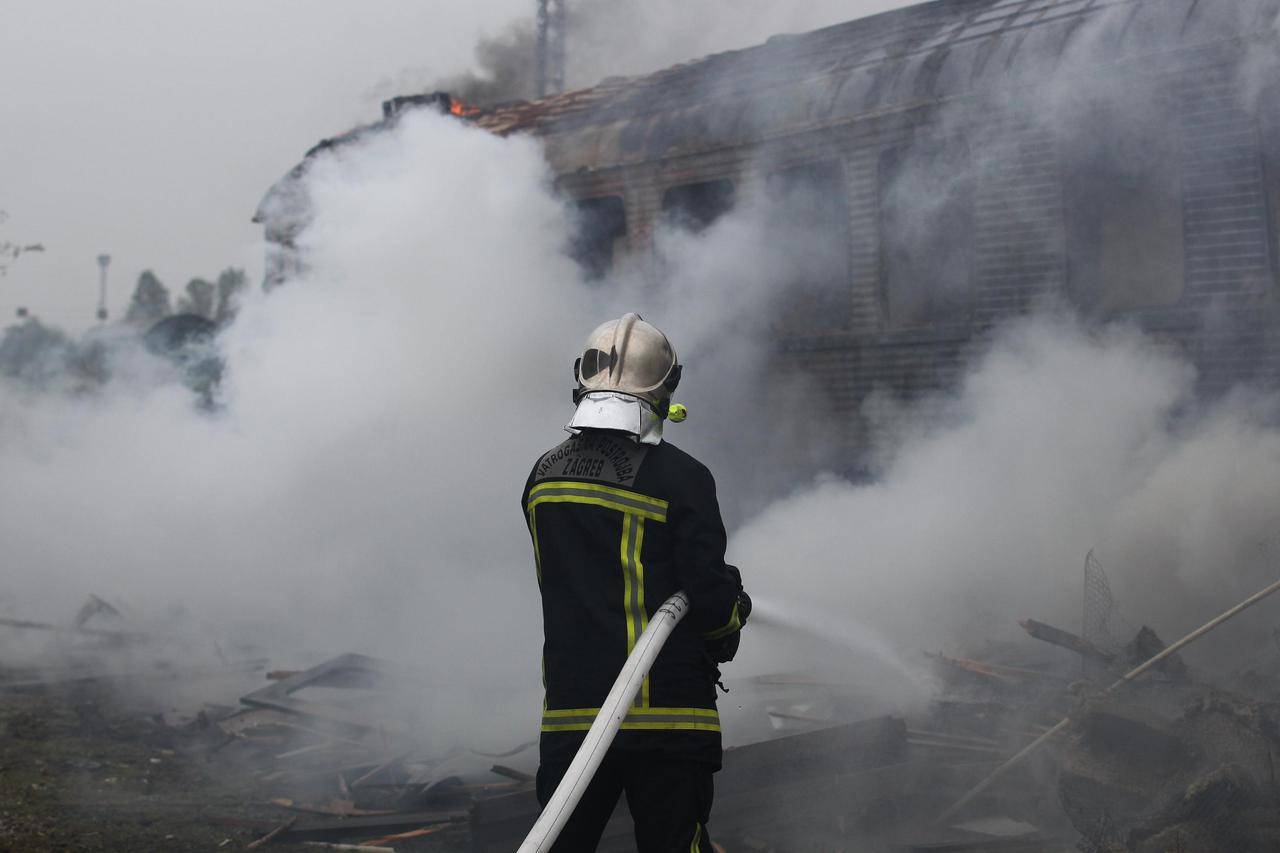 požar Ranžirni kolodvor