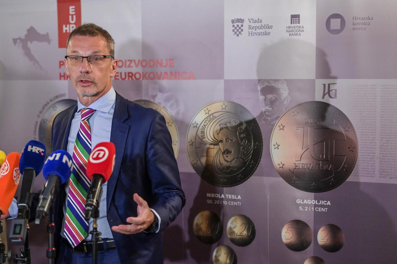 Zagreb: Izjava guvernera Borisa Vujčića nakon godišnjeg brifinga Hrvatske narodne banke