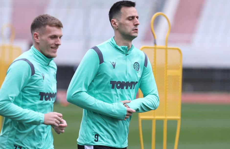 Split: Prvi trening Hajduka od kada je Ivan Leko postao novi trener