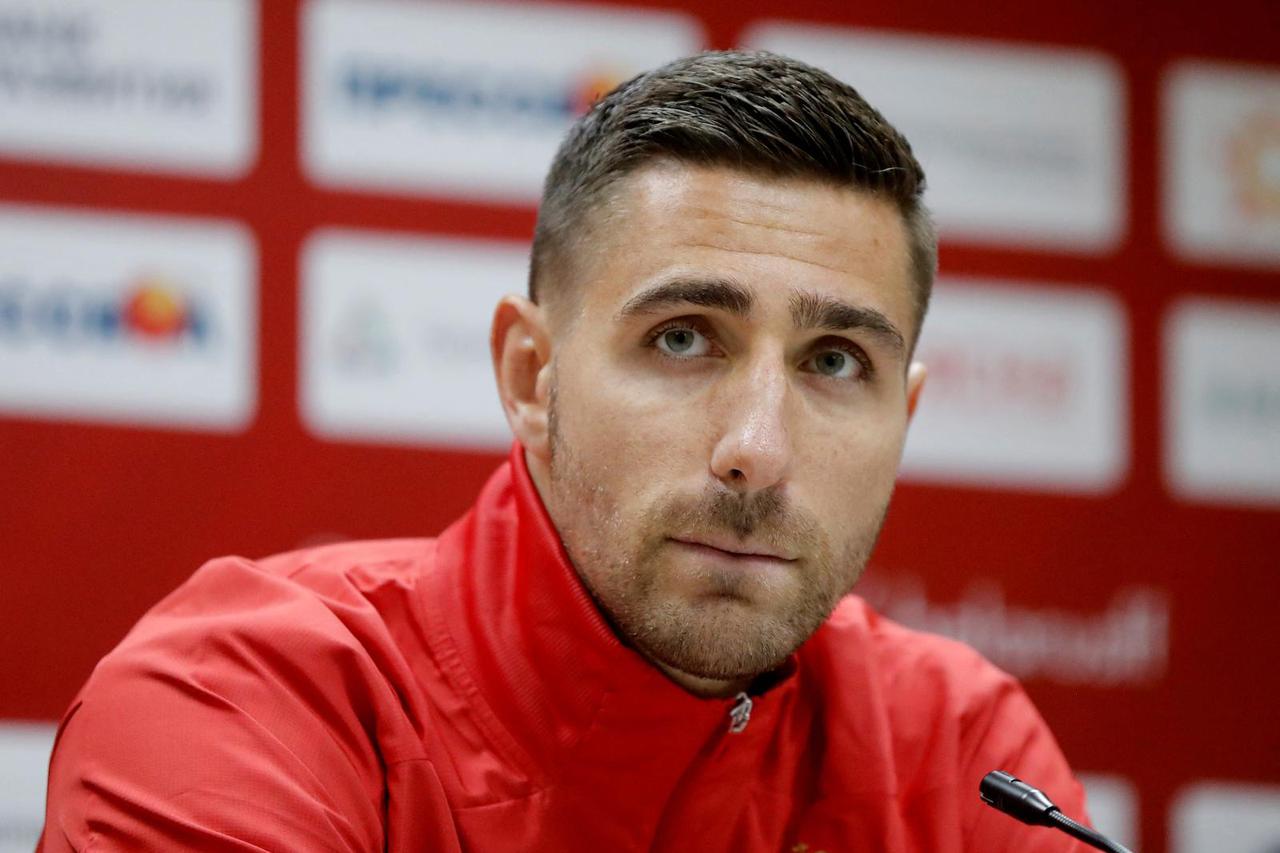 FILE PHOTO: World Cup - UEFA Qualifiers - Belgium Press Conference