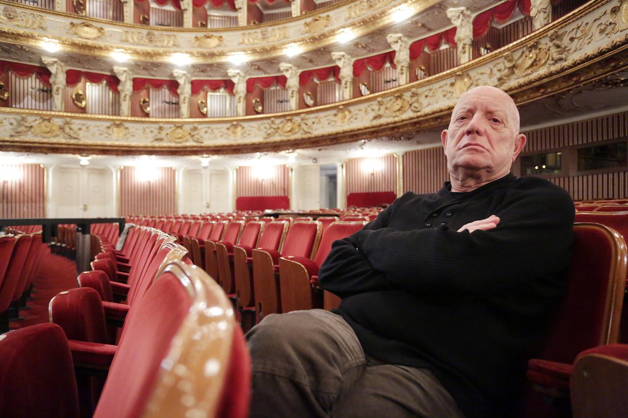 19.02.2016., Zagreb - Paolo Magelli, kazalisni redatelj. Photo: Borna Filic/PIXSELL