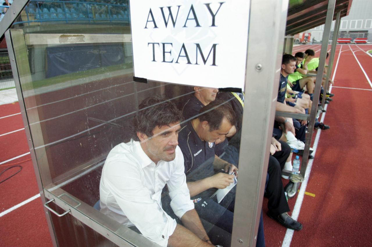 '20.07.2010.,Nova Gorica - Odigrana je druga utakmica 2. pretkola Lige prvaka. NK Luka Koper - NK Dinamo. Zoran mamic Photo: Sanjin Strukic/PIXSELL'