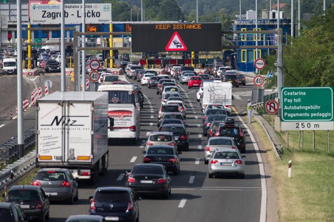 Gužve ikolone na cestama