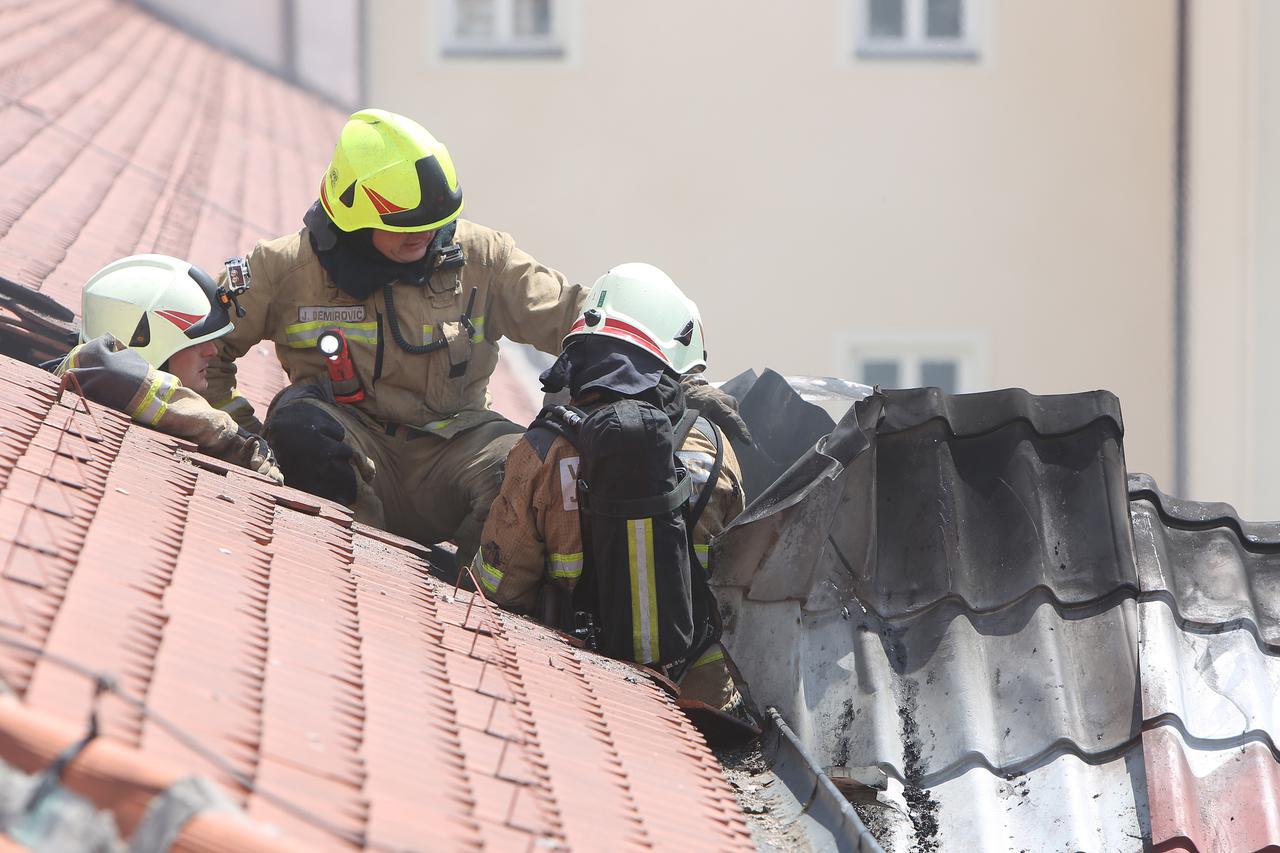 Požar - Zapovjedništvo hrvatske kopnene vojske