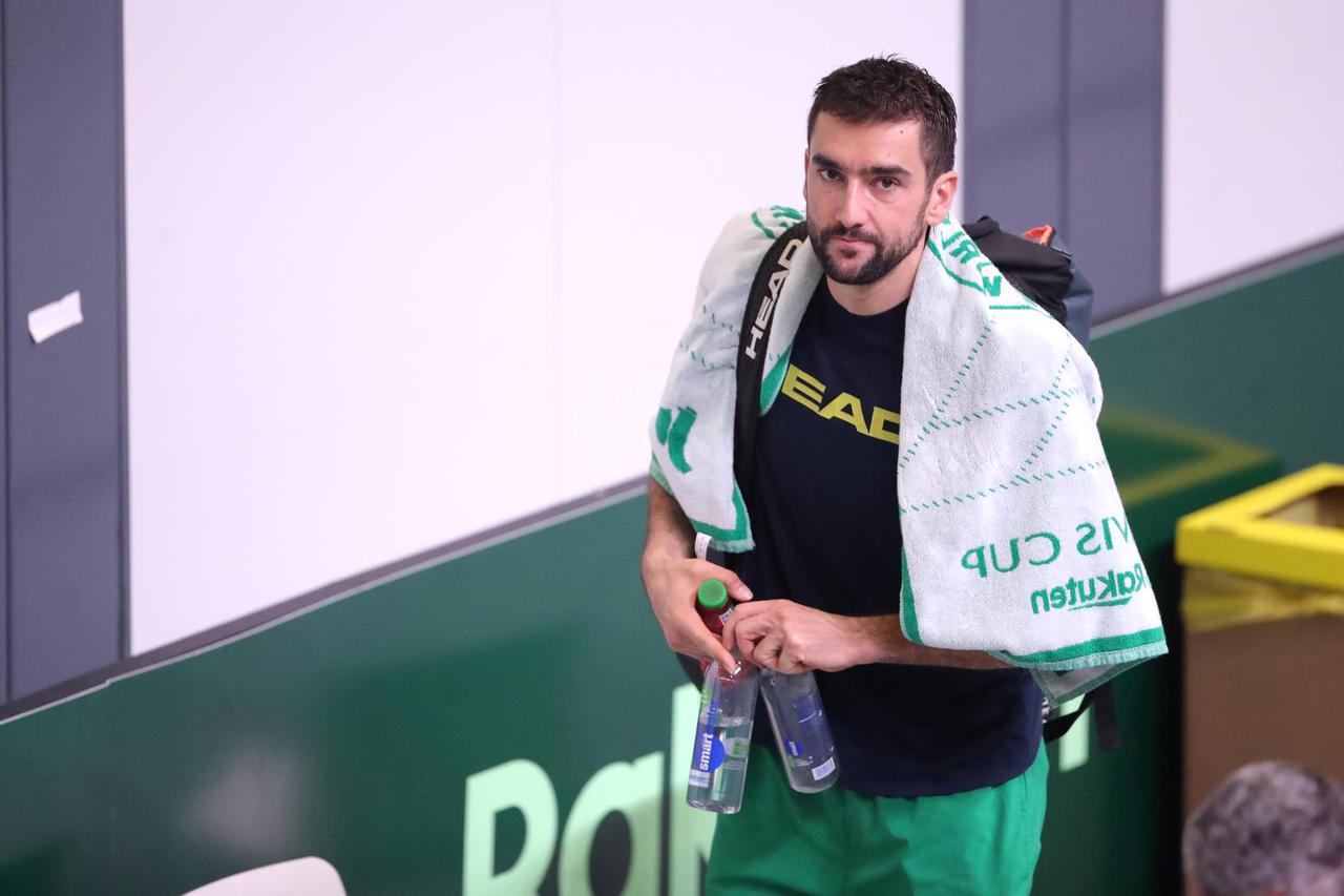 Madrid: Hrvatski tenisači odradili trening uoči sutrašnjeg finala Davis Cupa