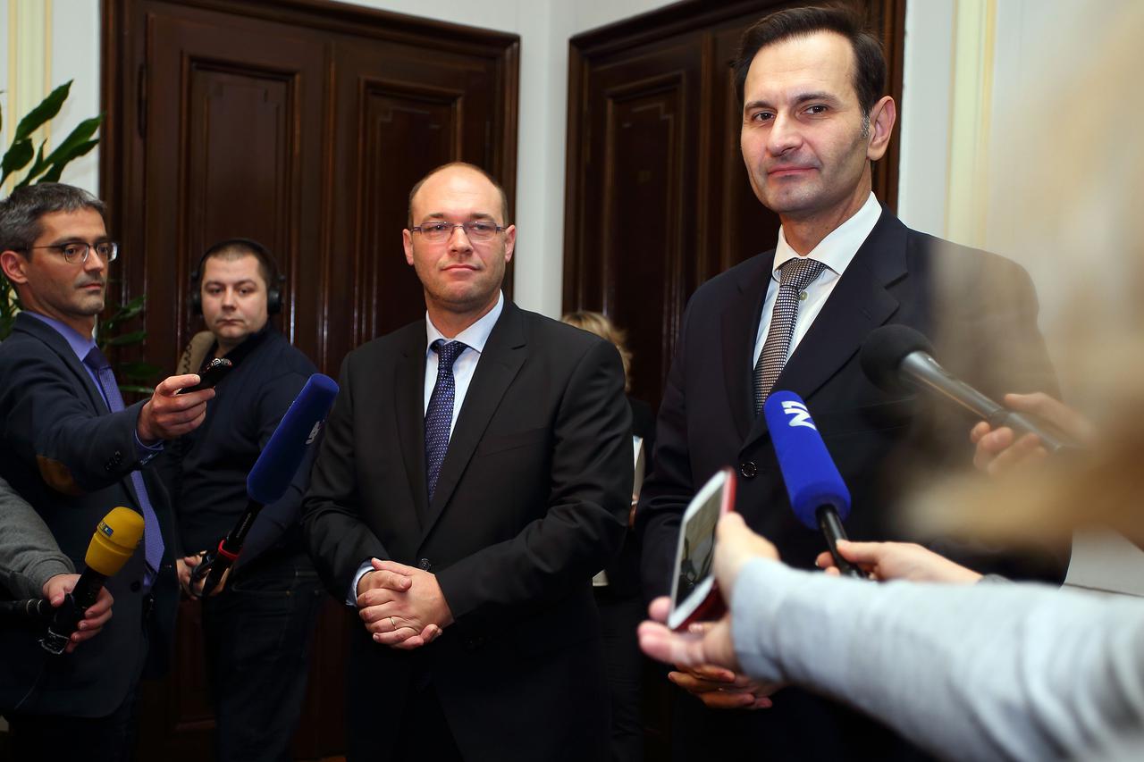 Davor Ivo Stier i Miro Kovač