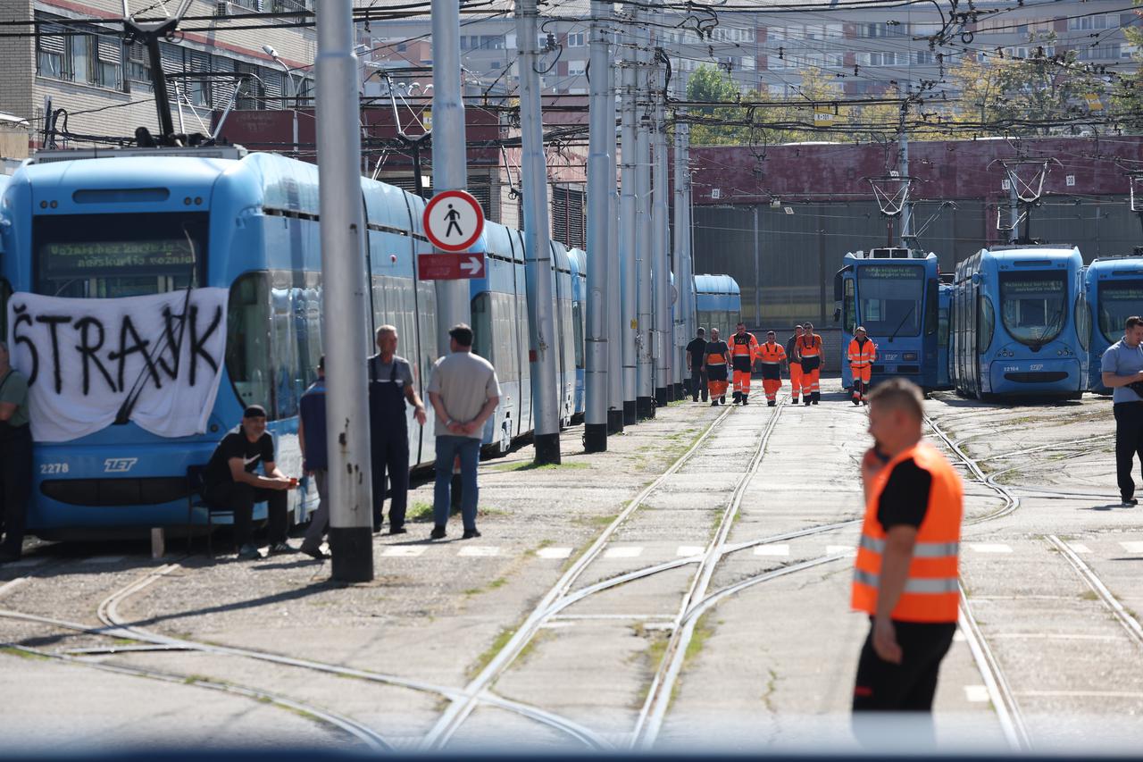 Zagreb: Radnici ZET-a čekaju daljnju odluku nakon presude o nezakonitosti štrajka