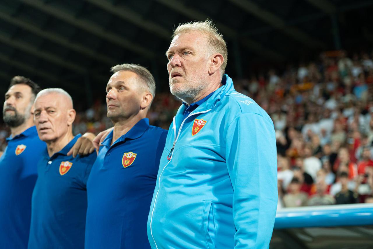 Podgorica: Utakmica  kvalifikacija za Svjetsko prvenstvo 2026., Crna Gora - Češka