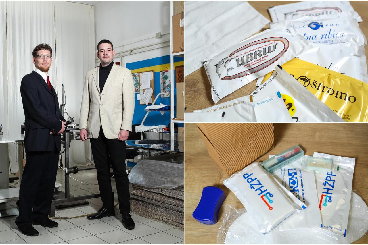 Tvrtka Dupini bavi se proizvodnjom dezinficirajućih ubrusa i sredstva bez alkohola